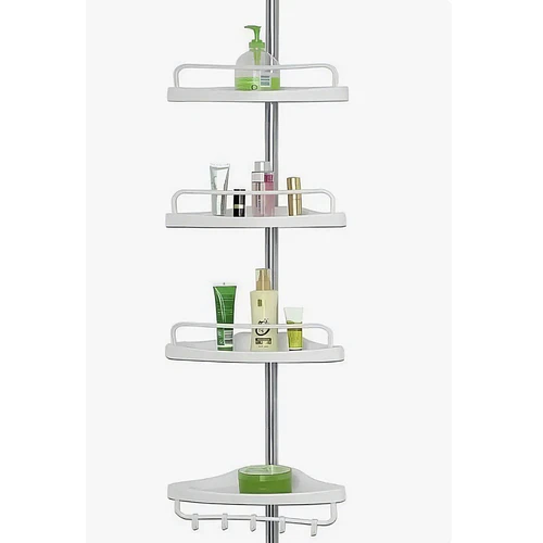 Organizador esquinero ducha baño multiuso 4 pisos ajustable 