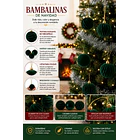 Set X6 Esferas Navideñas De Terciopelo Adornos Árbol Navidad LC 9