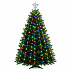 Luces Navideñas Cascada Para Árbol 1.5 Metros Led Multicolor NV 1