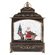 Adorno Farol Navideño Con Luz Y Sonido Estilo Vintage NV