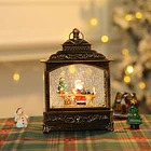 Adorno Farol Navideño Con Luz Y Sonido Estilo Vintage NV 4