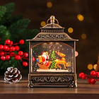 Adorno Farol Navideño Con Luz Y Sonido Estilo Vintage NV 7