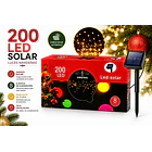 Luces Navideñas Solares Cascadas Exterior 200 Led 6 Metros 8 Funciones NV 11