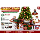 Tren Navideño Suspendido Para Árbol 44 Piezas Luz Y Sonido  3