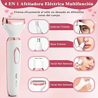 Kit De Depilación Y Rasurado Femenino 4 En 1 Recargable Usb  2