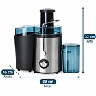 Extractor De Jugos Eléctrico Con Vaso 500ml Depósito 1200ml CH 2