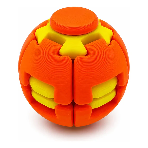 Pelota Antiestrés Fidget Spin Ball Esfera 5d Con Luces TC 2