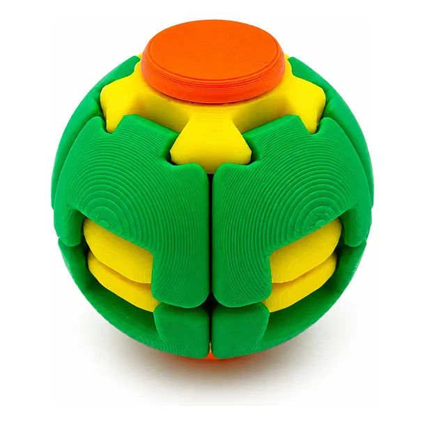 Pelota Antiestrés Fidget Spin Ball Esfera 5d Con Luces TC 3