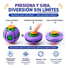 Pelota Antiestrés Fidget Spin Ball Esfera 5d Con Luces TC 4