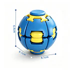 Pelota Antiestrés Fidget Spin Ball Esfera 5d Con Luces TC 7