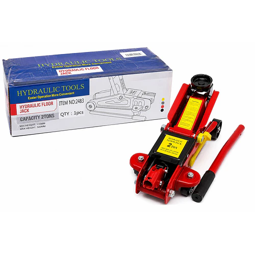 Gata Hidráulica Tipo Caimán 2 Toneladas Para Auto 125-320 Mm