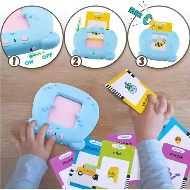 Juego Tarjetas Educativas Bilingüe 112tarjetas 224 Palabras 2