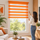 CORTINA ROLLER TIPO ZEBRA PREMIUM - 135x200 CM 14