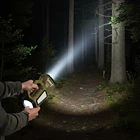 Linterna Reflector Led Solar Multifuncional Recargable Usb 3