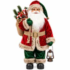 Adorno Navideño figura de Papá Noel 60cm de Pie  1