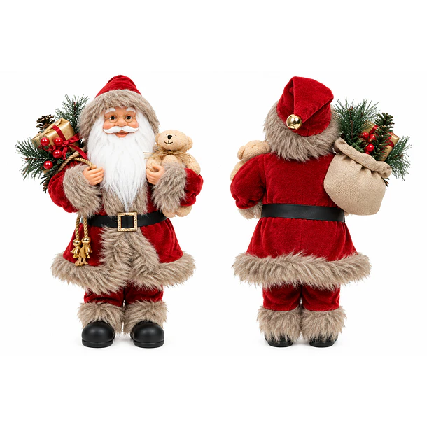 Muñeco Viejo Pascuero de Navidad 90cm  2