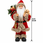 Muñeco Viejo Pascuero de Navidad 90cm  3