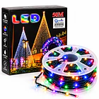 Luces Navideñas Led Guiñol Guirnalda En Carrete 50 Metros 1