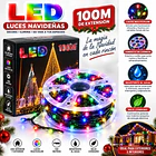 Luces Navideñas Led Multicolor 100 Metros En Carrete 5