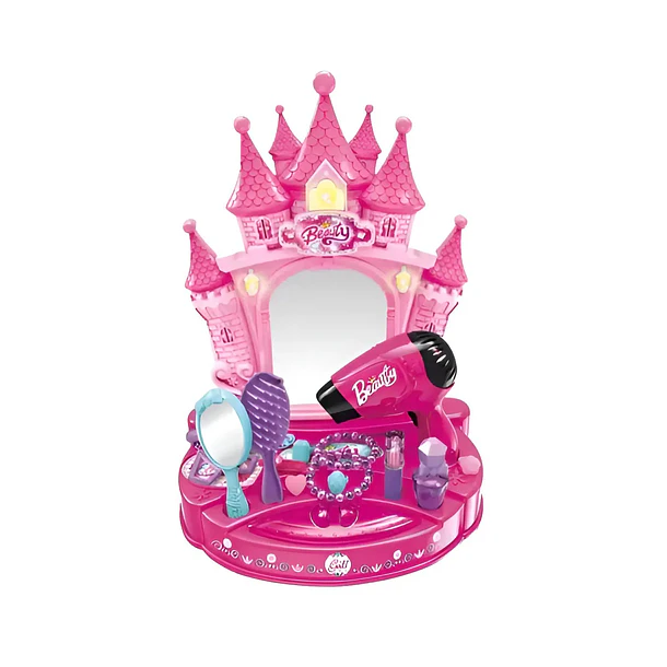 Tocador Castillo de Princesas Beauty Ángel con Luces, Sonido y Accesorios  4