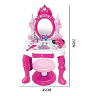 Tocador Princesa Maquillaje Para Niñas De Juguetes 2
