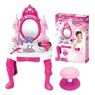 Tocador Princesa Maquillaje Para Niñas De Juguetes 1