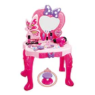 Juguete Tocador Infantil Princesa con Taburete, Luces y Sonido + Accesorios 2