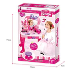 Juguete Tocador Infantil Princesa con Taburete, Luces y Sonido + Accesorios 6