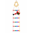 Luces Navideñas Solar Escalera Viejito Pascuero 5 Escalones 1