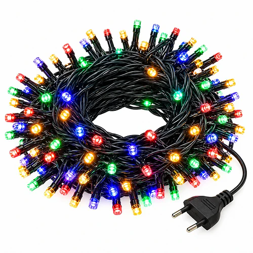 Luces Navideñas Led 400 Luces 22 Metros Enchufe Nacional