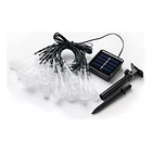 Guirnalda De Luces Led Solar De 6.5 Metros Decoración Jardín gotas de agua 2
