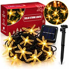 Luces Guirnaldas Solares Led Con Diseño De Libélulas 6.5 M 2