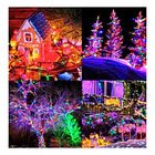 Luces Guirnalda Navidad Solares 100 Led 12m Decoracion 5