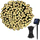Luces Guirnalda Navidad Solares 100 Led 12m Decoracion