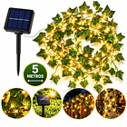 Guirnalda De Luces Led Solar Enredadera De 5 Metros 1