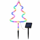 Estaca Navideña Led Multicolor 77cm Adorno Jardín 1