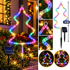 Estaca Navideña Led Multicolor 77cm Adorno Jardín 2