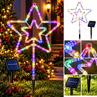 Estaca Navideña Led Multicolor 77cm Adorno Jardín 4