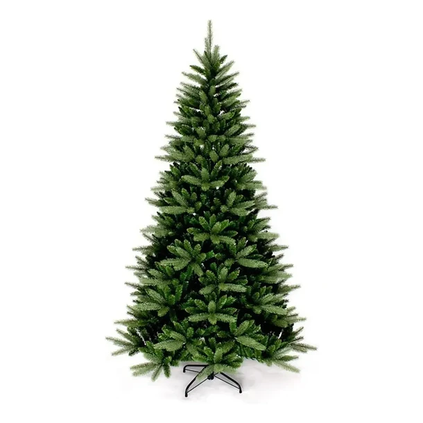 Árbol De Navidad Artificial Pino Clásico 180cm Base Metálica 1