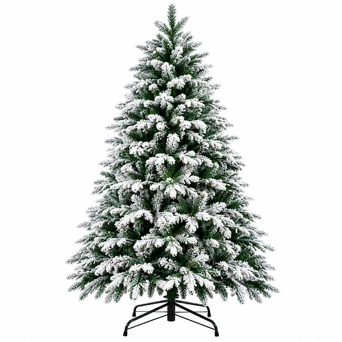 Árbol De Navidad Artificial Nevado 180 Cm Pino De Lujo