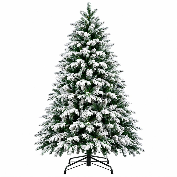 Árbol De Navidad Artificial Nevado 180 Cm Pino De Lujo 1