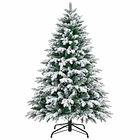 Árbol De Navidad Artificial Nevado 210 Cm Pino De Lujo 1