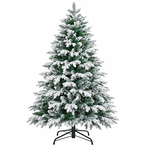 Árbol De Navidad Artificial Nevado 210 Cm Pino De Lujo