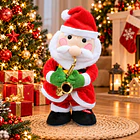 Muñeco Navideño Musical Con Movimiento Saxofón De 32 Cm 5