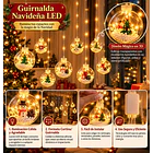 Guirnalda De Luces Led Navideña Con Esferas 3d De 3 Metros 3