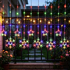 Guirnaldas De Luces Led Solar 3 Metros Figuras Navideñas 6