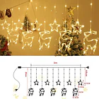 Guirnaldas De Luces Led Solar 3 Metros Figuras Navideñas 11