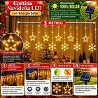Guirnaldas De Luces Led Solar 3 Metros Figuras Navideñas 14