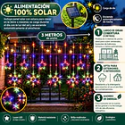 Guirnaldas De Luces Led Solar 3 Metros Figuras Navideñas 17
