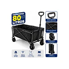 Carrito  Plegable 80 Litros con Ruedas Giratorias y Mango  Ergonómico 3